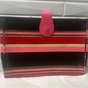 Franklin Covey Striped Multicolor Laptop Tablet  Bag‎ Never Used